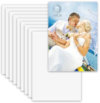 Sublimatie Blanks 10 Packs 8x12 Inch Glanzend Aluminium voor Warmteoverdracht