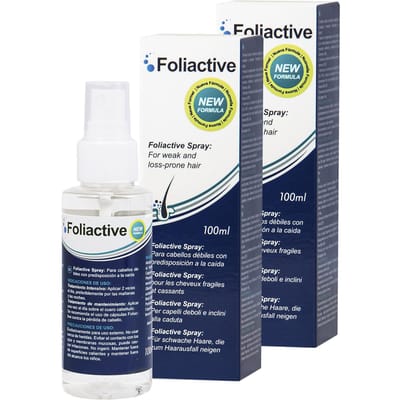 FOLIACTIEVE SPRAY, lotion tegen haaruitval 2 boxes