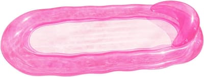 Opblaasbare Hangmat - Waterstoel Lounger - Ontspannen in water - Comfortabel koelgaas - 150 x 78 cm - Roze