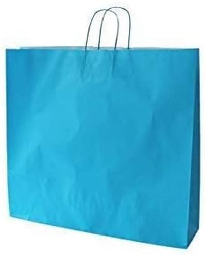Extra Grote Papieren Draagtassen met Koord Schoenmaat 54x50 cm - 120 g/m²