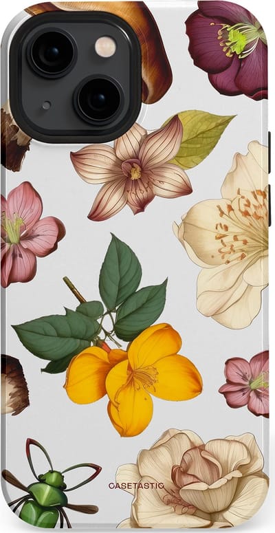 Casetastic Hoesje Geschikt voor Apple iPhone 13 Mini Magsafe - Stijlvolle Beschermende Duo-layer Case - Betovering in het bos
