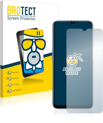 BROTECT - Screenprotector voor Oppo A16s - Folie Beschermfolie Beschermglas matte