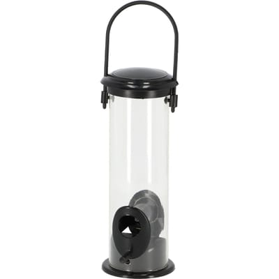 Esschert Design Vogelvoedersilo - Zwart Klein