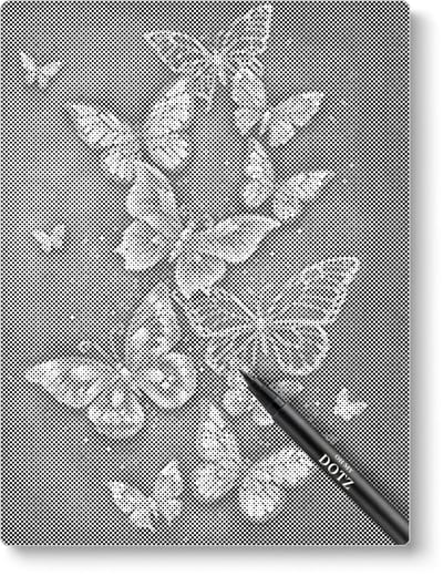 Vlinders | Dot painting | 40x50cm | Dot painting | Oh My Dotz | Dots stippen | Diamond painting & Schilderen op nummer alternatief | Happy hobby