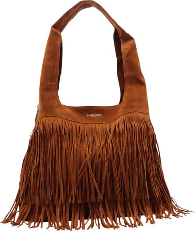 Flora&Co - Handtas - Suede look - camel