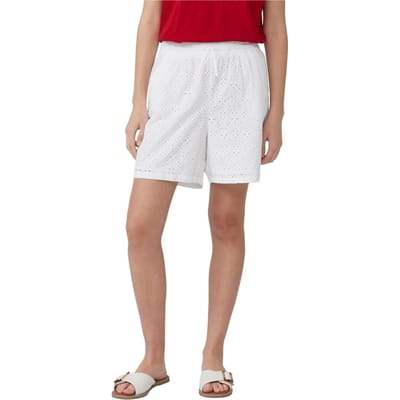 s.Oliver  Shorts White Taglia: W34 | Pantaloncini Outlet | Donna | Bianco