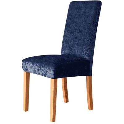 Effen Kleur Fluweel Glanzende Stof Goedkope Stoelhoezen Universele Maat Stretch Stoelhoezen Stoelhoes Slipcovers Voor Eetkamer 1pc chair cover