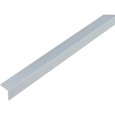 Alberts Hoekprofiel - Pvc Grijs - 20x20x1mm 1m
