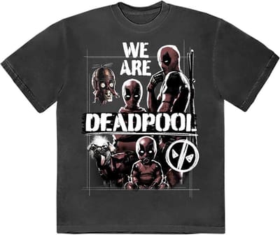 Marvel Deadpool - We Are Deadpool Heren T-shirt - XL - Zwart