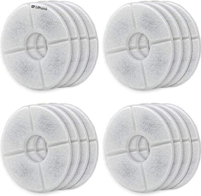 DrPhone AluPet Filter – Drinkfontein Filters voor Katten & Honden – 12 Stuks Navulling – Tot 9 Maanden Gebruik