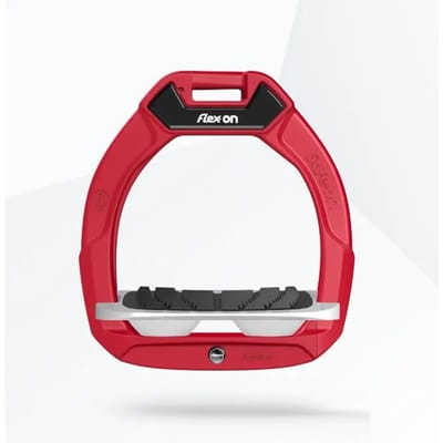Veiligheidsgrepen voor paardrijden Gevoerd Grip Rood/Grijs/Wit kind Flex-On Safe-On