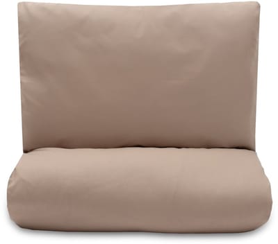 New Baby katoenen wiegset 90x120 cm cappuccino - Babydekbed