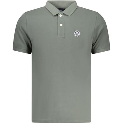 North Sails Verde Katoenen Polo voor Mannen