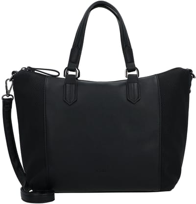 Gabor schoudertas shopper Wanda Zip Shopper Black zwart