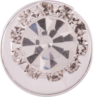 BR Knotspiraal BR Crystal Horse 1.2cm set/5st. One Size Zilver