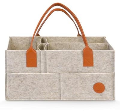 Babymand Organizer voor Luierwagen met Afneembare Vakken - Perfect Cadeau voor Pasgeborenen