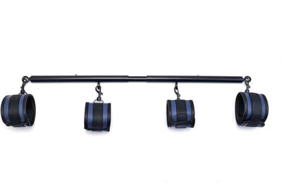 Verstelbare Spreidstang - Fitness Hulpstuk - Kracht Training - Stevig Roestvrij Staal - 23.6-35.4 Inch - Zilver