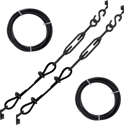 Duurzame Anti-Sag Poort Kits voor Ondersteuning van Houten Tuinpoorten, Stalen Anti-Sagging Kit en Reparatieset voor Buitengebruik