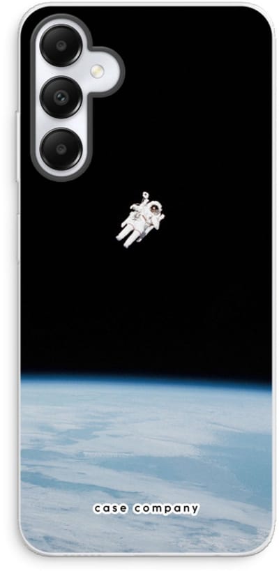 Case Company® - Hoesje geschikt voor Samsung Galaxy A05s hoesje - Alone in Space - Soft Cover Telefoonhoesje - Bescherming aan alle Kanten en Schermrand