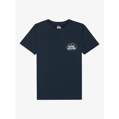 Quiksilver Fundamental Ride T-shirt Met Korte Mouwen Blauw 10 Years Jongen