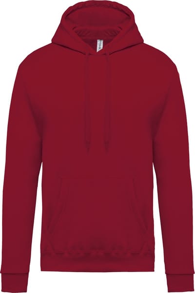 Kariban Herensweater met capuchon K476 - Cherry Red - M