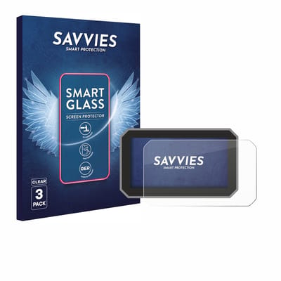 3 Stuks Savvies Screenprotector - geschikt voor Honda Forza 2025 - beschermfolie glas transparant