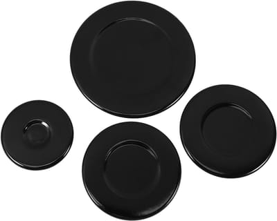 4 Reserveafdekkingen voor Gasfornuis - Kookplaat Deksel, Gasbrander Bescherming, Keuken Accessoires