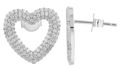 AKZENT Akzent Dames Oorbel "Jasmina" van 925 Sterlingzilver, gerhodineerd, duurzaam