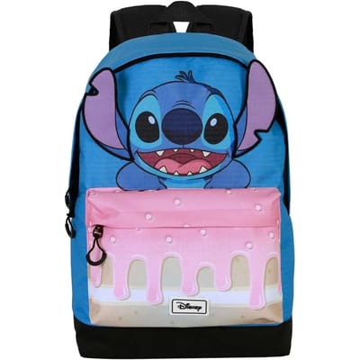 Karactermania - Disney Lilo & Stitch - HS FAN 2.2 - Rugzak - Backpack Handbagage Met Trolley Bevestiging - Rugtas - Blauw