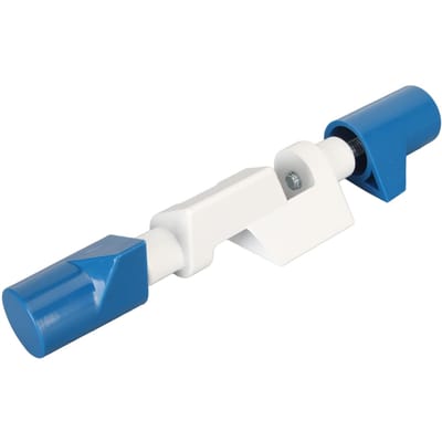 Support de serrage à tête bombée en alliage d'aluminium et plastique, stable, durable et facile à tourner, pour laboratoire white