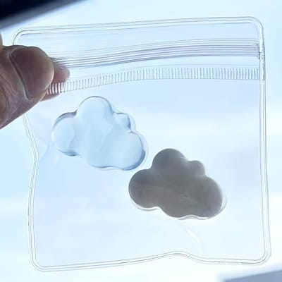 Schattige Squishy Wolken Fidget Speeltjes Fel en Zacht Knijpspeeltje Anti Stress Verlichting Hand Ontspanning Speelgoed Kerstcadeaus Anti-angst Speeltjes gray