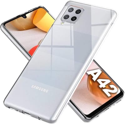 Hoesje geschikt voor Galaxy A42 Back Cover – Galaxy A42 Silicone Hoesje - perfect fit - Transparant – EPICMOBILE