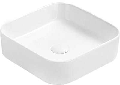 Mexen Vena opbouw waskom 37 x 37 cm, wit - 22193700