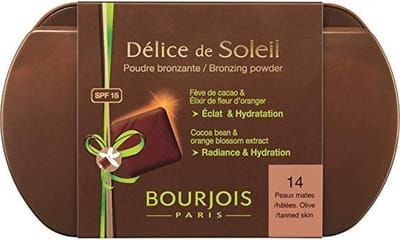 Bourjois Délice de Soleil Bronzing Powder SPF 15 - 14 Olive/Tanned Skin - 8 g - bronzer