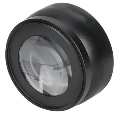 Objectif de Conversion Macro 58mm 0.45X & Grand Angle pour Appareil Photo Reflex Numérique Noir
