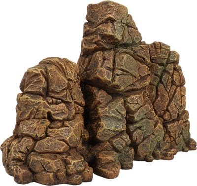 Aqua Della - Aquariumdecoratie - Vissen - Frodo Rots L - 27,5x12,4x18,4cm Bruin - 1st