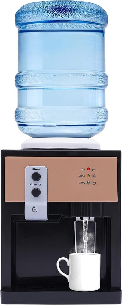 Waterdispenser Warm Koud - Drankkoeler Verwarmer - Direct Drinkwater - Voedselveilig Roestvrij Staal - 360 x 240 x 270 mm