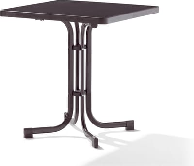 sieger - Mecalit Tuintafel 70x70 - Grijs