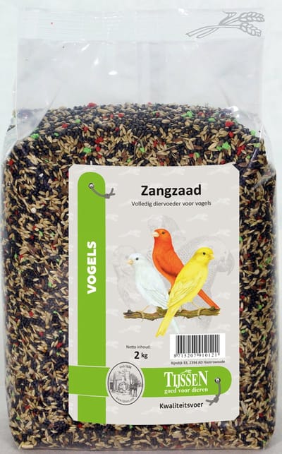 Tijssen goed voor dieren - Vogelvoer - Zangzaad - Kanarie - 2KG - 1ST