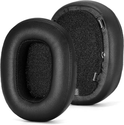 Zachte Oorkussens voor Draadloze Hoofdtelefoons, Comfortabele Earmuffs en Vervangende Ear Pads (Zwart)