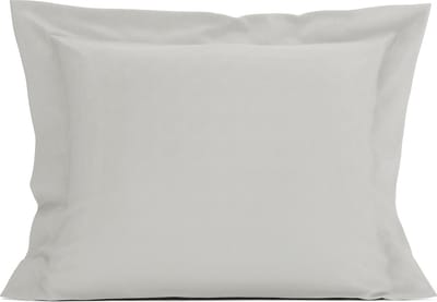 Heckettlane Kussensloop Elementi - Kussenhoes van 60x70 cm - 1 stuk - 100% Katoen-Satijn - Grijs
