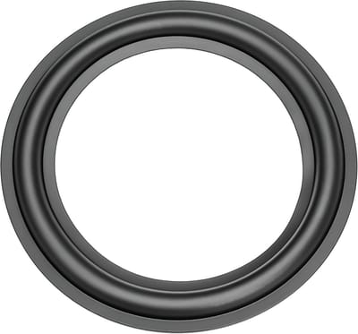5 inch (126 mm) Rubberen Luidsprekersranden Surround Ringen voor Woofer Reparatie (2 Stuks)