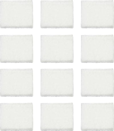 AMIG Anti-krasvilt - 32x - wit - 25 x 25 mm - vierkant - zelfklevend - meubel beschermvilt