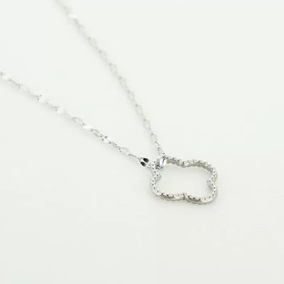Ketting Sjoukje - Michelle Bijoux - Ketting - 40 + 5 cm - Stainless Steel - Zilver