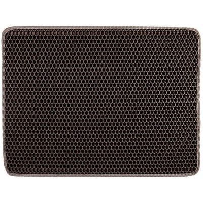 Kattenbakmat Dubbellaags waterdicht Urinebestendig opvangmat Gemakkelijk schoon te maken Antislip toiletkussen Krabkussen voor katten Grote voetpad 30*30cm grijs