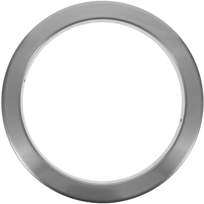 Afvalbak Ring - Vuilnisbak Deksel - Aanrecht Inbouw - Roestvrij Staal - 20.7cm Buitenmaat - Zilver