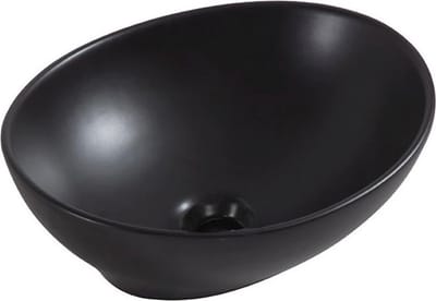 Sanifun wastafel Nero 400 x 330 x 145 mm