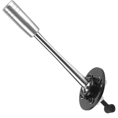 Korte Versnellingspook met Knop Auto Modificatie Geschikt voor E30 E36 E46 E34 E39 E6x Z3 1985‑2010 Silver
