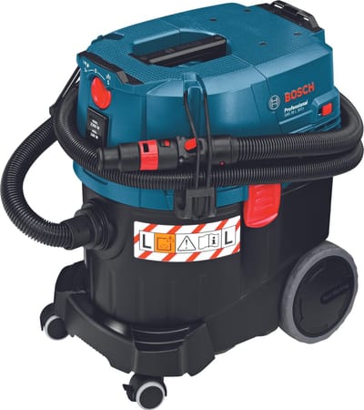 Stofzuiger GAS 35 L SFC + (BE) (3 x zuigbuis verchroomd 0,35 m, afvoerzak, bochtstuk, SFC+-module, slang 3 m, Ø 35 mm met gereedschapsmof, spleetmondstuk 250 mm, vlakke vouwfilter cellulose, vloerzuigmondset)