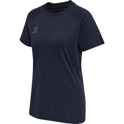 Hummel Cima XK Shirt Dames - sportshirts - navy (marineblauw) - Vrouwen